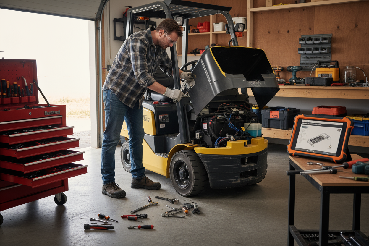 Tractor, Skid Steer, Skid Loader, Forklift - Maintenance and Repair