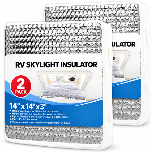 2-Pack 14"x14" RV Vent Insulator