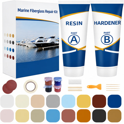 Easy DIY Marine Fiberglass Repair Kit