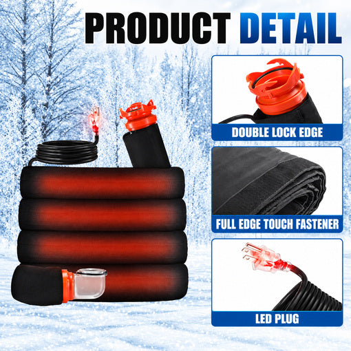 20FT RV Heated Sewer Hose Cover