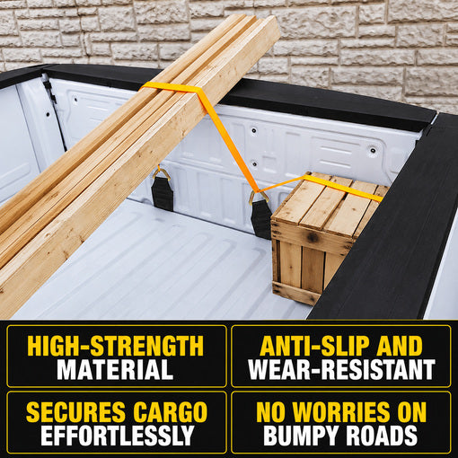 Easy Pickup Truck Bed Tailgate Tie-Down Anchors