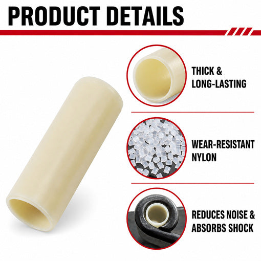 8-Pack Nylon Trailer Leaf Spring Bushings Replacement