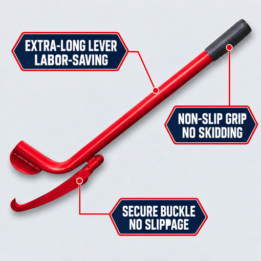 Heavy-Duty Semi-Truck Quick Tire Changing Tool