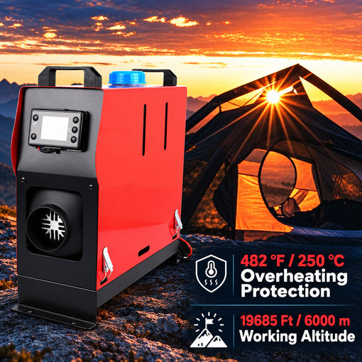 12V 8KW Diesel Air Parking Heater With App Control