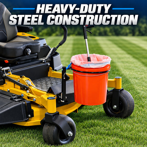 Tractor/Mower Retractable 5-Gallon Bucket Holder