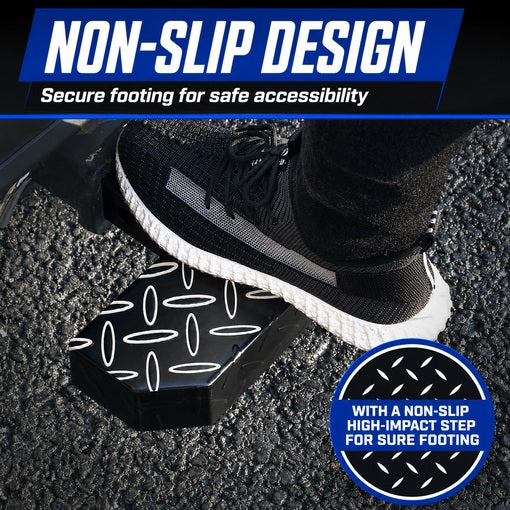 2-Inch Receiver Hitch Bump Guard and Hitch Step