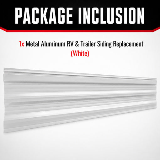 Metal Aluminum RV & Trailer Siding Replacement