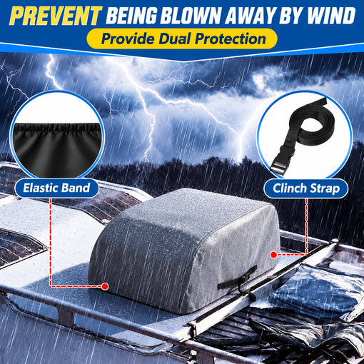2-Pack RV Air Conditioner Waterproof Winter Cover