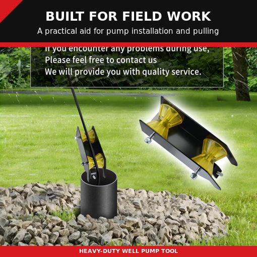 Heavy-Duty Well Pump Installation and Pulling Tool
