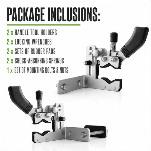 Tractor/Mower ROPS Quick-Release Tool Carrier