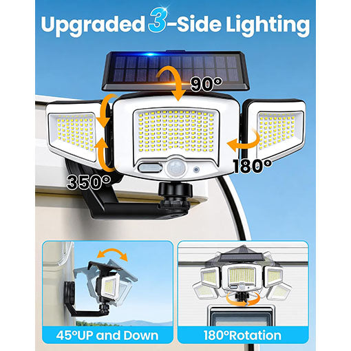 RV Magnetic Outdoor Solar Lights with Motion Sensor