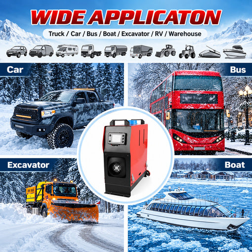 12V 8KW Diesel Air Parking Heater With App Control