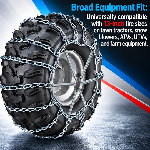 4-Pack Anti-Slip Tire Chain Tensioner