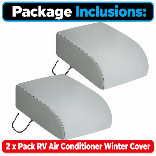 2-Pack RV Air Conditioner Winter Cover