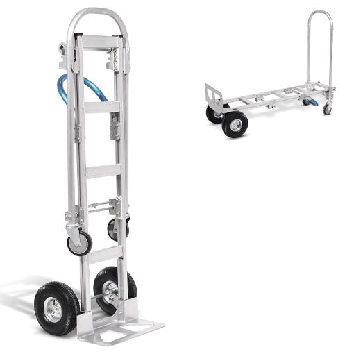 2-in-1 Aluminum Convertible Hand Truck