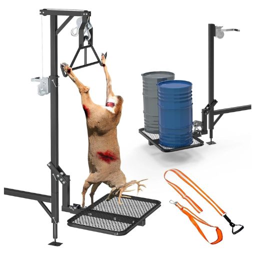 360-Degree Swivel Heavy Duty Hitch-Mounted Lifting System