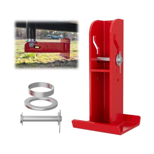 6-inch Auto-Flip Trailer Tongue Jack Foot Plate