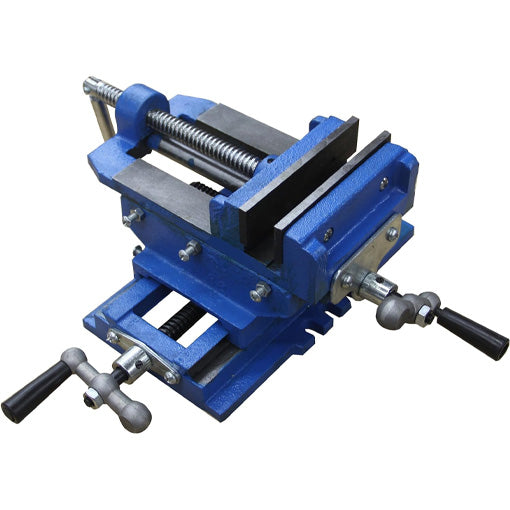 Cross-Slide Drill Press Vise