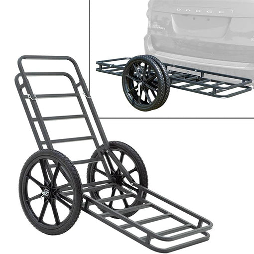 Hitch-Mounted Cargo Carrier and Game Cart