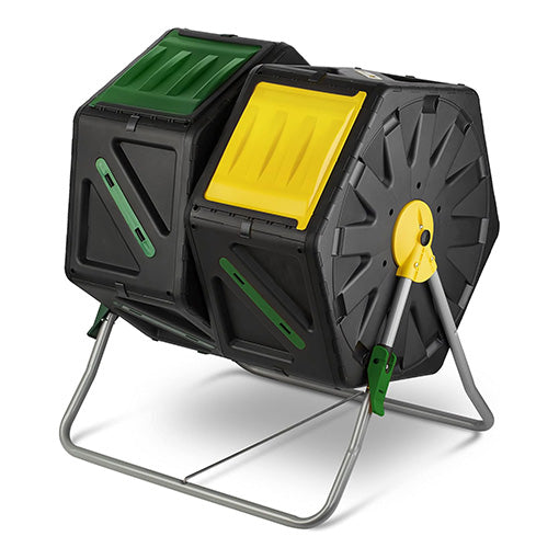 Dual Chamber Compost Tumbler