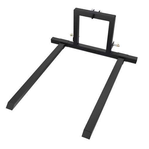 3-Point Hitch Pallet Fork Attachment for CAT 1 Tractor