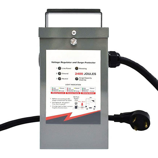 RV Voltage Booster with Surge Protection