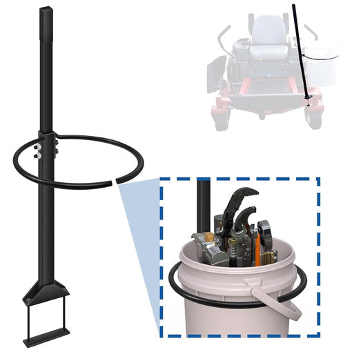 Zero Turn Mower Handle Bar with Bucket Holder
