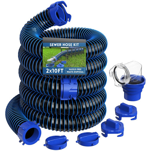 Upgraded 20 FT RV Sewer Hose Complete Kit