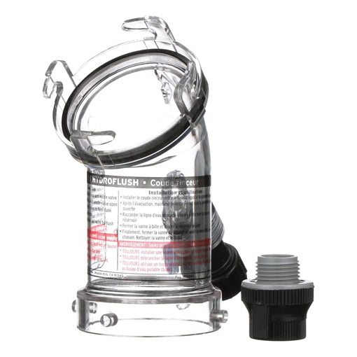 45-Degree RV Tank Rinser Clear Adapter