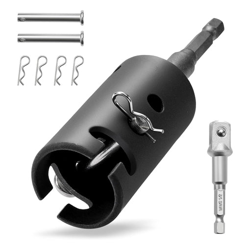 T-Shaped Grooves Trailer Jack Drill Adapter