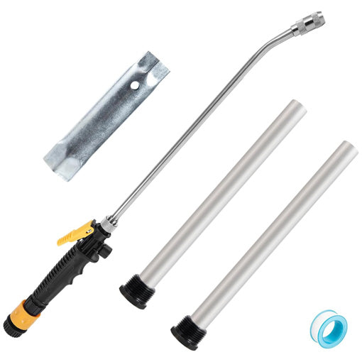 RV Water Heater Anode Rod and Tank Rinser Set