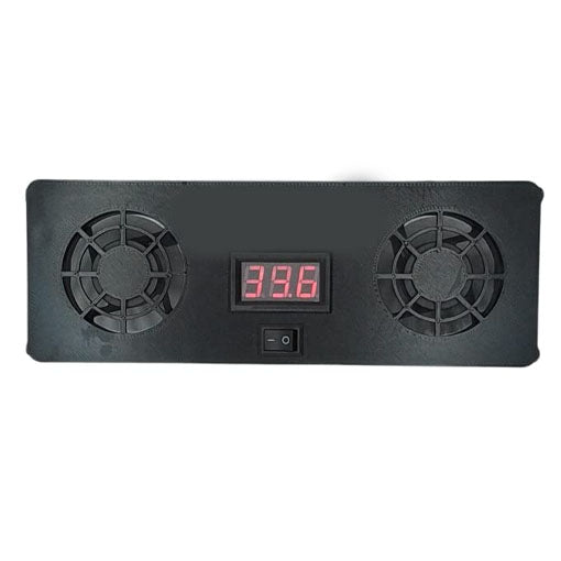 RV Refrigerator Fin Fan with Fridge Temperature Readout