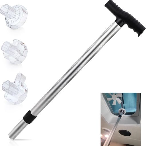 RV Vent Cover Opener Stick