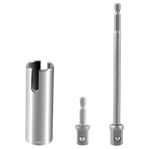 Scissor Jack Slotted Drill Adapter with Long & Short Bits