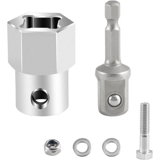 Trailer Jack Crank Handle Cordless Drill Adapter