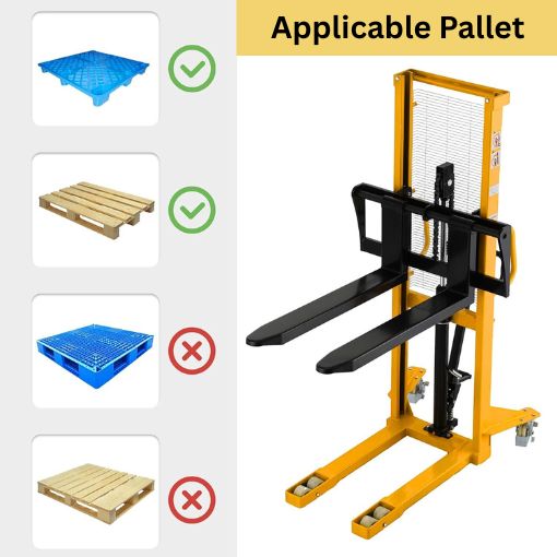 Manual Stacker Hand Pallet Forklift