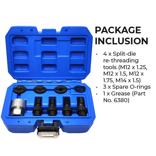 Wheel Stud Master Re-Threader Kit