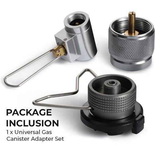 Universal Gas Canister Adapter Set