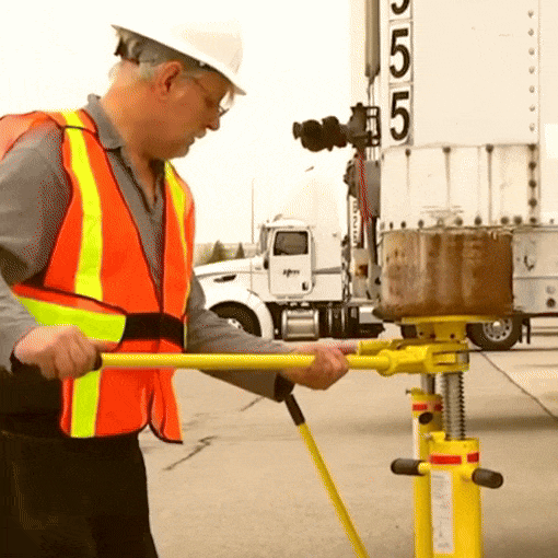 100,000 Lb. Trailer Stabilizing Jack Stand
