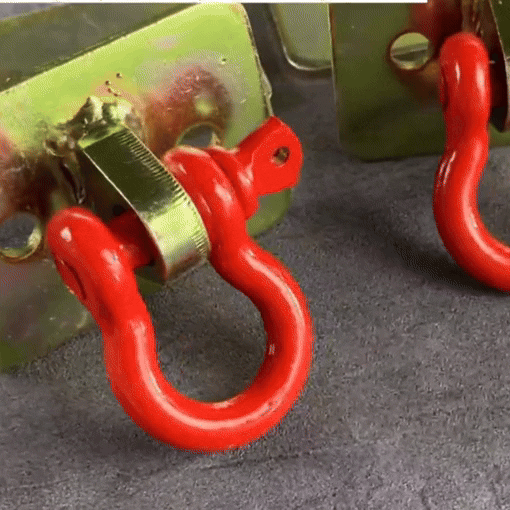 2-Pack Bolt-on Tractor Bucket Grab Clevis Mount Hooks