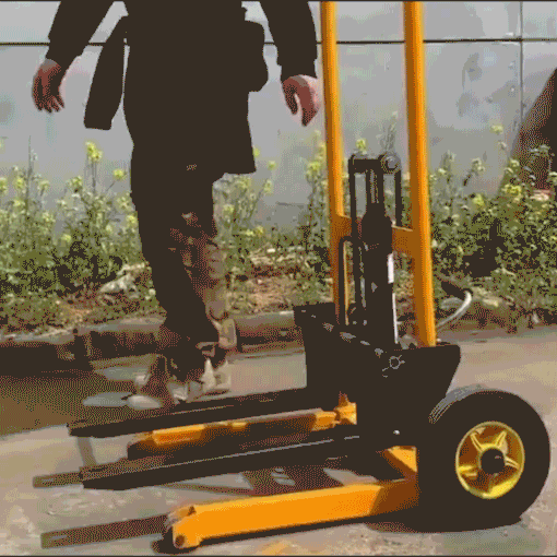 Hydraulic Material Lift Winch Stacker