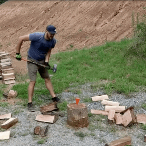 Diamond Log Splitting Wedge