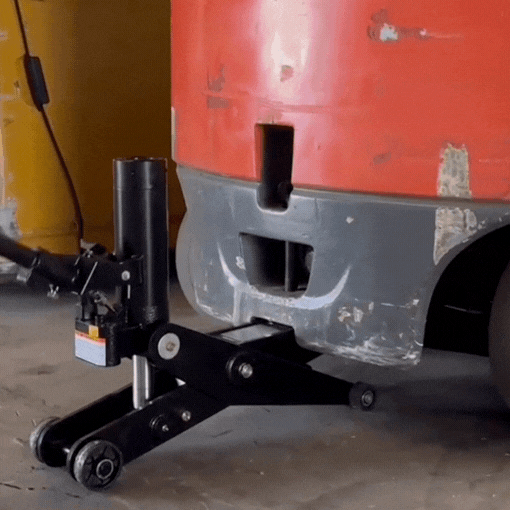 Dual Position Forklift Hydraulic Floor Jack