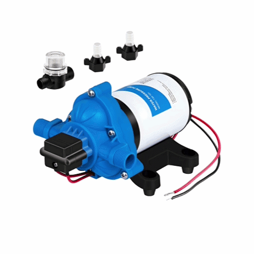 Quiet 12V RV Fresh Water Pump Replacement