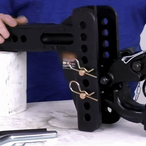 Adjustable Pintle Hitch Combination