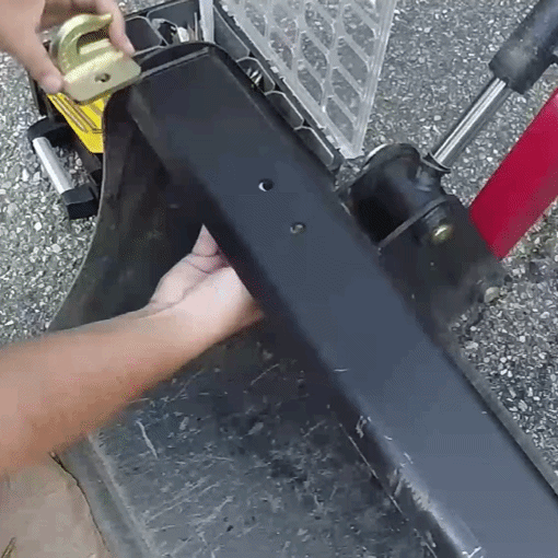5/16in Bolt On Grab Hook Mount with Clevis Mount