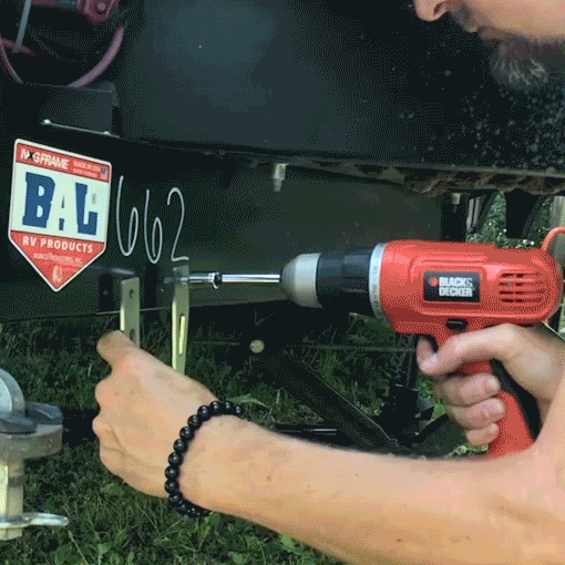 Trailer Tongue Hitch Bar Storage Kit