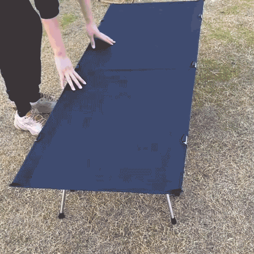 Ultralight Camping Cot with Leg Extenders