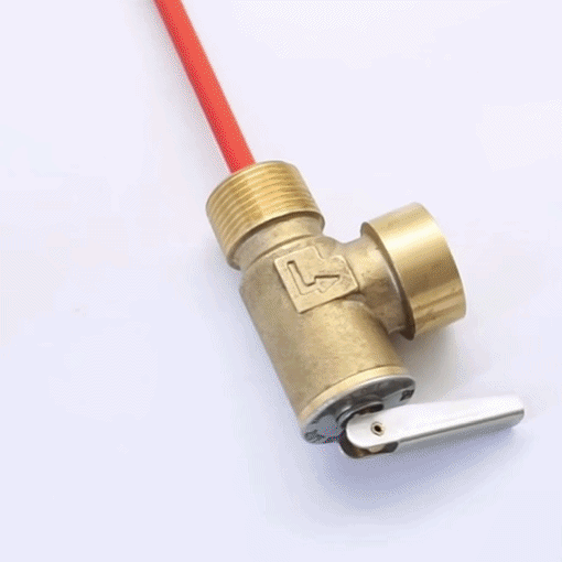 RV Water Heater Pressure Relief Valve