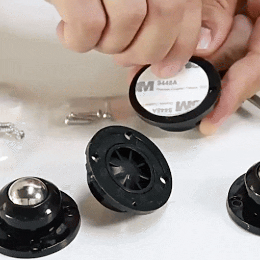 Self Adhesive Mini Caster Wheels